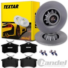 TEXTAR BREMSSCHEIBEN 244mm + BELÄGE HINTEN passend für PEUGEOT 2008 208