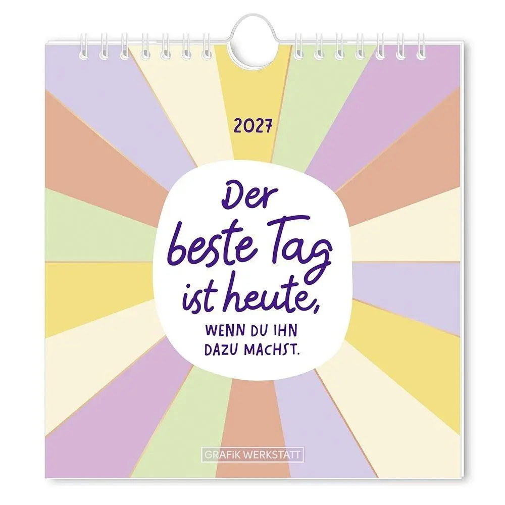 Postkartenkalender 2027 Der beste Tag | Postkartenkalender | Original | Kalender - Bild 4