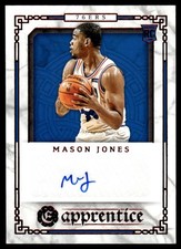2020-21 Panini Chronicles Apprentice Signatures Red Mason Jones Auto