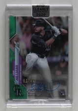 2020 Topps Clearly Authentic Auto Green /99 Sam Hilliard #CCA-SH Auto n0c