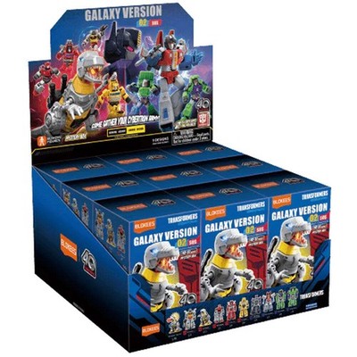 Blokees Transformers 02 SOS Sealed Case of 9 Galaxy Version (English) SEALED