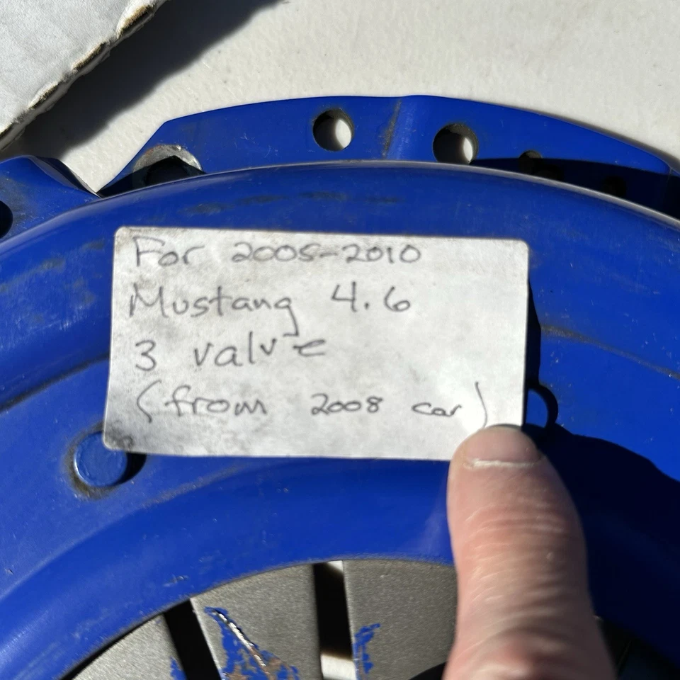 Б/у высокопроизводительное сцепление Spec Sf461 2005-20010 Ford Mustang GT 4,6 л 3 клапана - Изображение 3 из 4