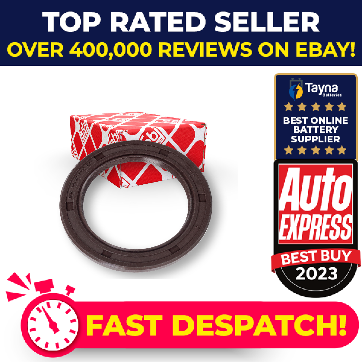 Crankshaft Oil Seal fits TOYOTA RAV4 CLA2 2.0D Front 01 to 05 1CD-FTV 9031145017