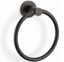 SUS304 Hand Towel Ring Holder Bathroom Oil Rubbed Bronze Wall Mounted Rack