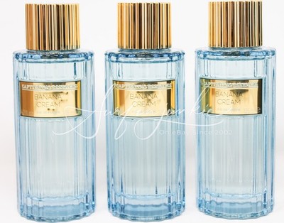 Captivating Essence's Banana Cream Eau De Parfum Perfume Spray 4.2 oz 3pc New