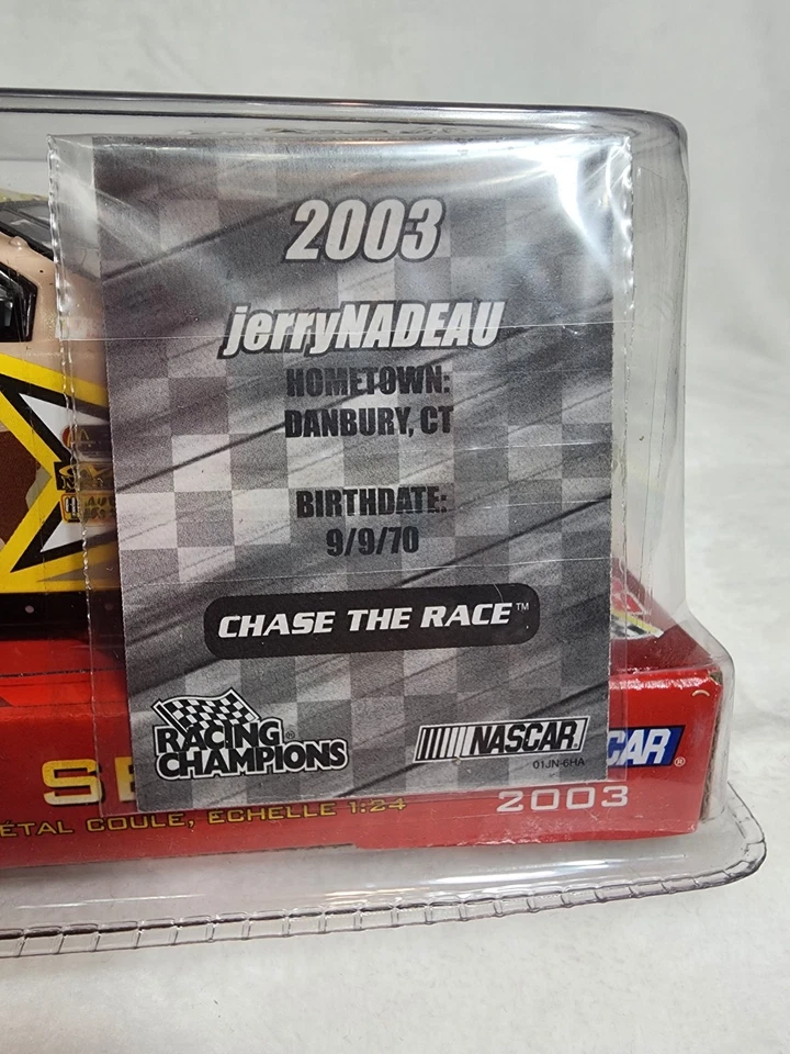 Jerry Nadeau 1: 24 比例压铸赛车冠军美国陆军 2003 庞蒂亚克 — 第 4/4 张图片