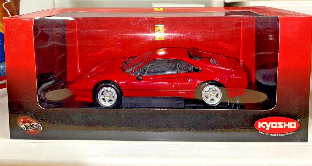 FERRARI 308 GTB QUATTROVALVOLE RED 1:18 by KYOSHO 1ST EDITION