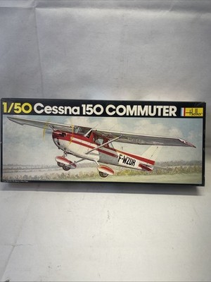 Heller Cessna 150 Commuter Kit 407 -1/50. Open Box Free Shipping!! Rare HTF!!