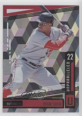 2020 Panini Chronicles Unparalleled Squared 22/25 Juan Soto #17 1j2