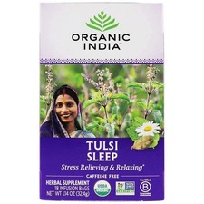 25 sachets de thé BIO INDIA Tulsi Sleep livraison gratuite dans le monde entier