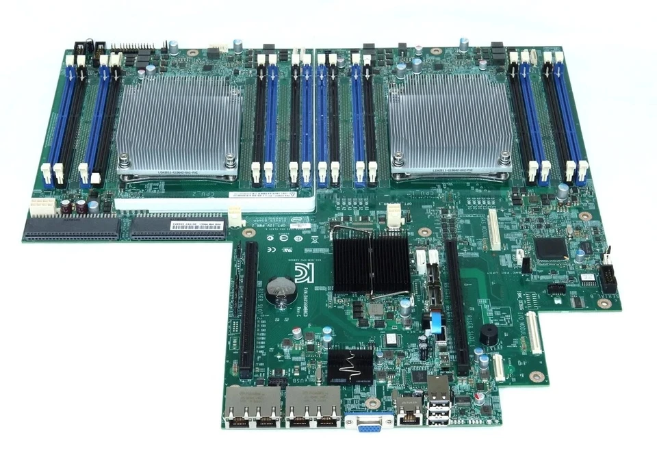 Intel EMC G29051-354 S2600G (Z/L) LGA2011 Server MotherBoard 2x Heatsinks - Image 2 of 4