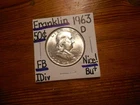 1963D silver Franklin Half Dollar BU+ BEAUTY!!! PQ!!! FBL!!! LOOOOOK!!!! #2
