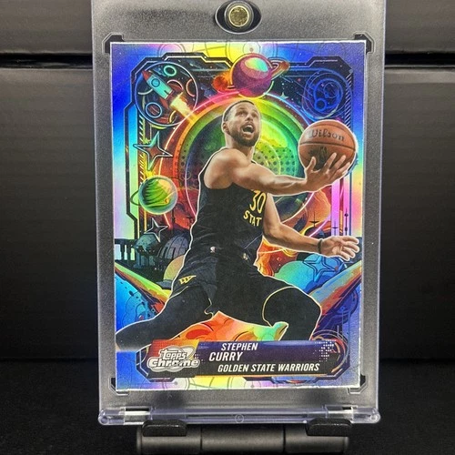 2025 Topps Cosmic Chrome Stephen Curry Refractor (RAW)