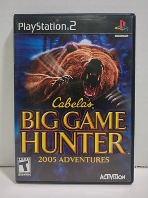 Cabela's Big Game Hunter: 2005 Adventures (Sony PlayStation 2, 2004) CIB, Tested