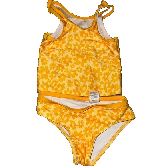 Лот девочек размер 4-5 плавать топы купальные костюмы 6 предметов 4T 5T купальный костюм купальные костюмы - Изображение 3 из 4