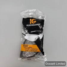 KleenGuard Nemesis Safety Eyewear Glasses Clear Lens Black Frame ANSI Z87+ 25676