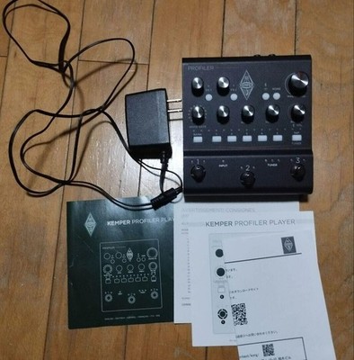 Kemper Profiler Player Bedienung Bestätigt mit Original Adapter OVP