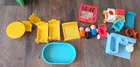 1989 Fisher Price Vintage Deluxe Little People Neighborhood Accessories
