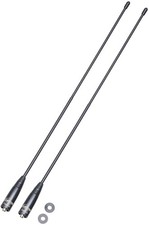 BaoFeng UV 5R Long Range Antenna Upgrade Kit 2 Pack 15.6-Inch Radio Antenna
