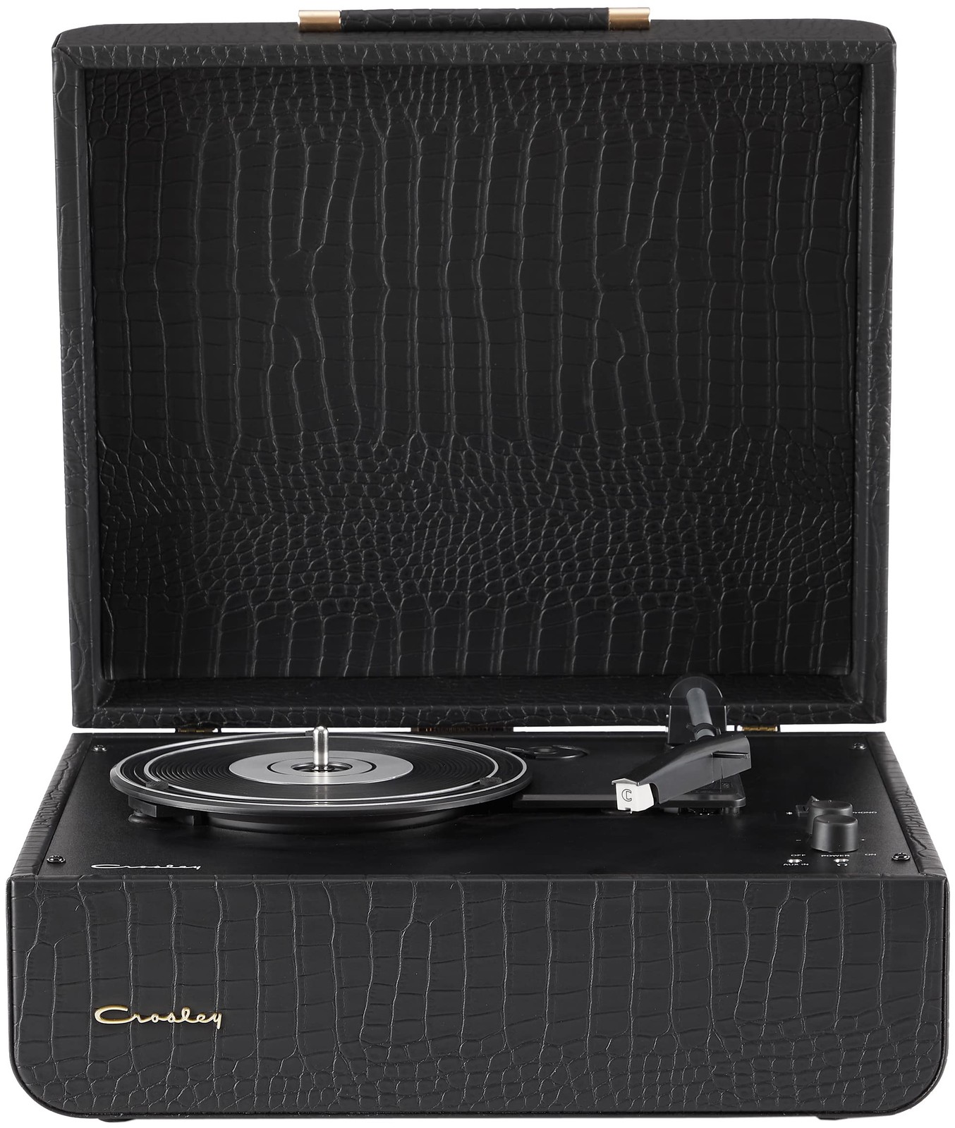 Crosley Cr6255a-bc Mercury Vintage 3-speed Bluetooth In/out Turntable with Built