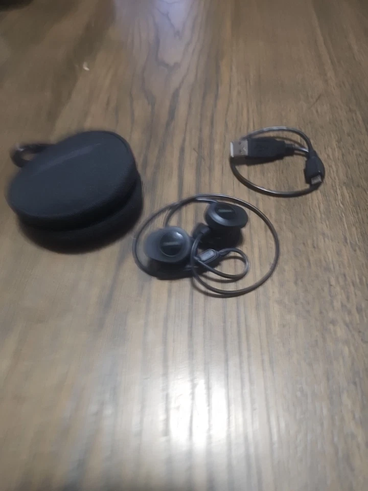 Auriculares intrauditivos inalámbricos SoundSport Bluetooth auriculares negros auriculares Foto 3 de 4