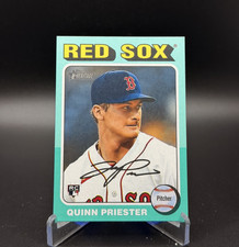 2024 Topps Heritage High Number - Quinn Priester #579 Aqua Border (RC)