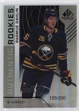2018 Upper Deck SP Game Used Authentic Rookies Rainbow /200 Rasmus Dahlin 16dg