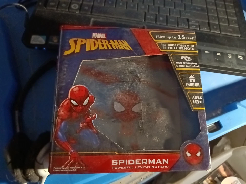 Marvel Spider-Man Levitating Hero Flying Toy! Heli Remote Not Included - Image 2 of 3