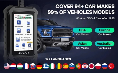 CDE900 OBD2 Diagnostic Tools 16G ROM WIFI Engine Automotive OBD 2 Code Reader - Picture 13 of 18