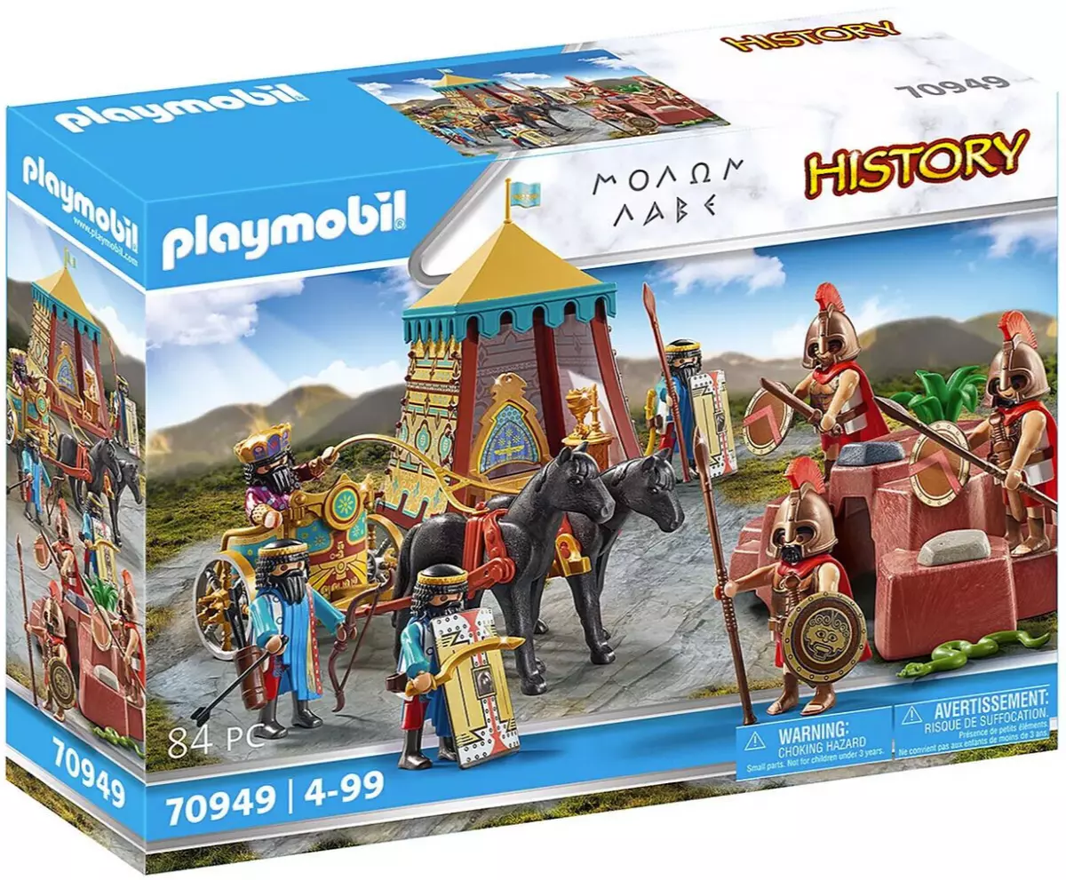 Playmobil History Set Leonidas The King Of Spartans NEW Exclusive | eBay