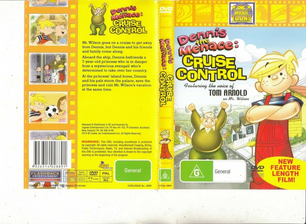 DCI☆DVD2003 Dic Movie Toons-Dennis The Menace-Cruise Control-Movie-Animated