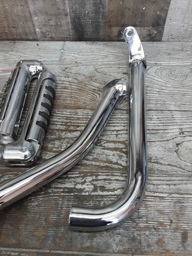 Harley Davidson Brand New Highway High Way Foot Pegs Crash Bar Chrome Finish - Picture 5 of 9