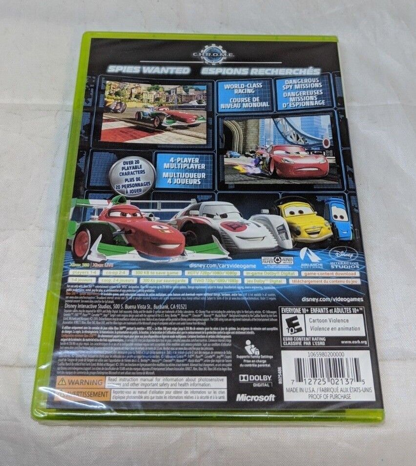 Game cars 2: the video game x360