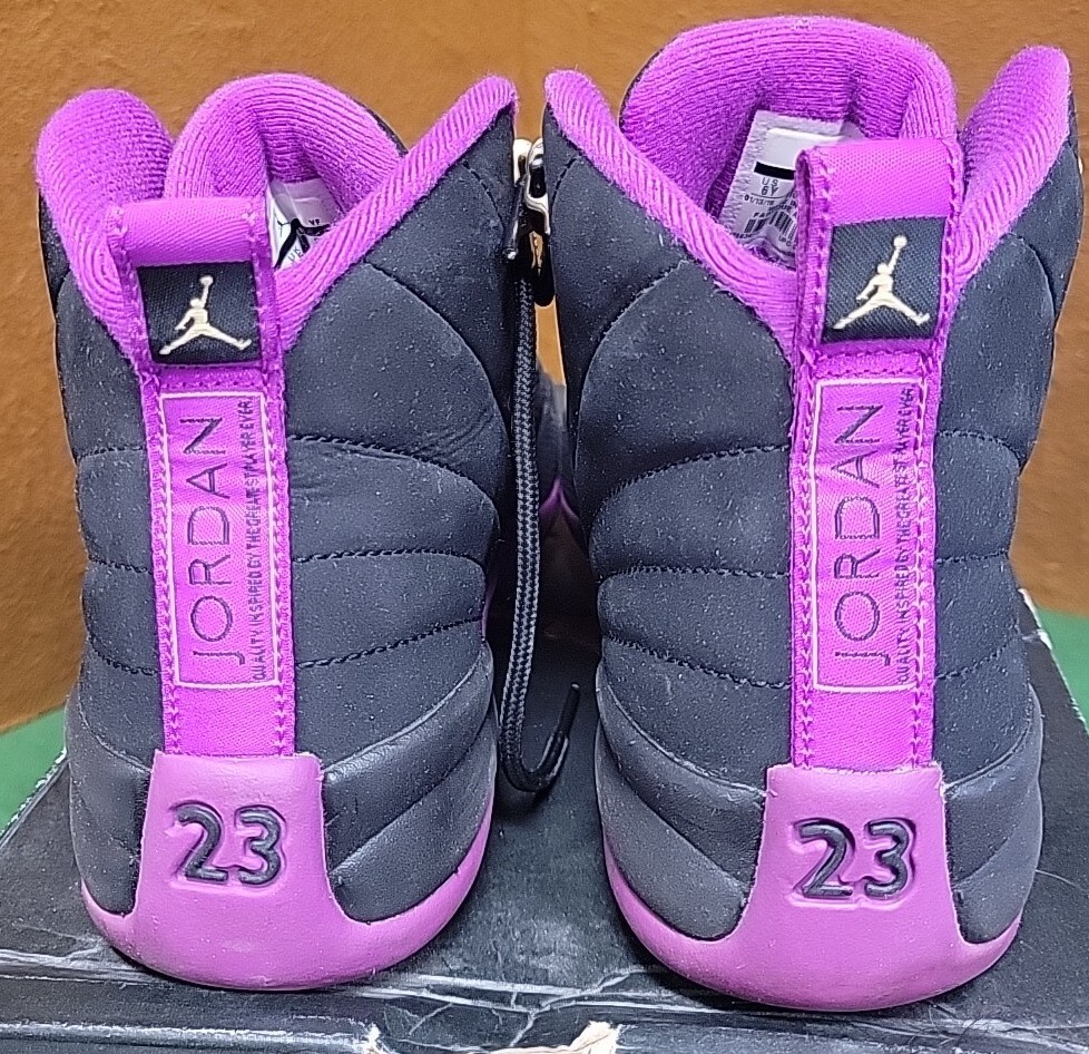 Nike Air Jordan 12 Retro GG 'Hyper Violet' 510815-018 Youth Size 6