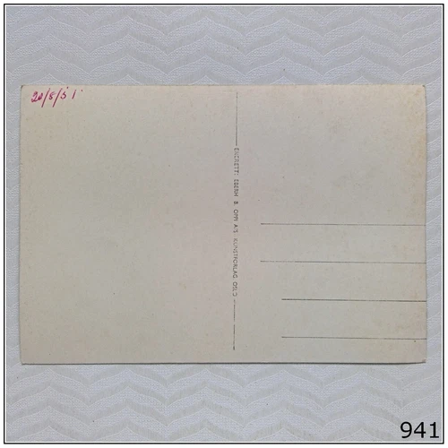 Norge Stalheimskleivene 1951 Postcard (P941) - Picture 2 of 2