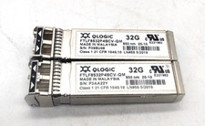 Lot of 2: QLogic FTLF8532P4BCV-QM 32G Transceiver