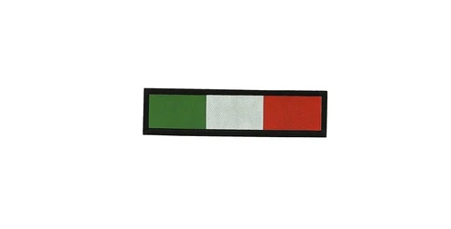 Patch printed embroidered travel souvenir biker backpack flag  italy italia