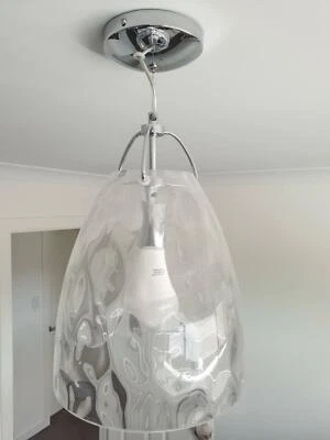 Glass Pendant Light Fittings X 3 Ceiling Lights Gumtree