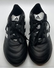 Adidas Soccer Cleats Black White Neon - Size 2.5 - SGC 753002 129912506