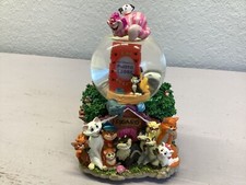 Disney Cats and Dogs Musical Snow Globe Best Friends RARE New in Box