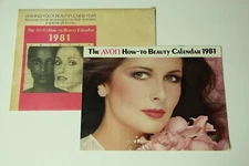 The Avon How-To Beauty Calendar 1981 Vintage Avon Company Cosmetics Envelope