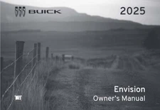2025 Buick Envision Owners Manual User Guide