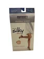 Secret Silky Invisible Sheer Control Top Pantyhose (3 Pack)