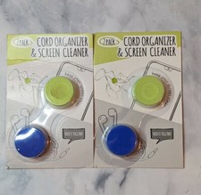 2 Pack Cable Cord Organizer Screen Cleaner Vivitar