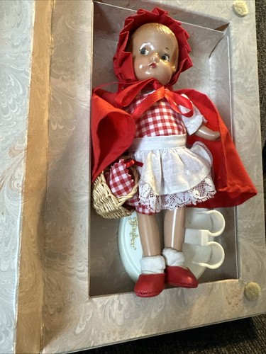 Vintage Little Red Riding Hood Patsyette In Storyland Effanbee 9 Inch Doll 1988