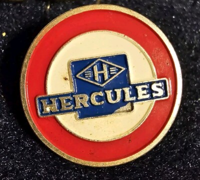 Hercules Mofa Moped Motorrad Motorroller Pin Anstecknadel Badge Brosche Schraube
