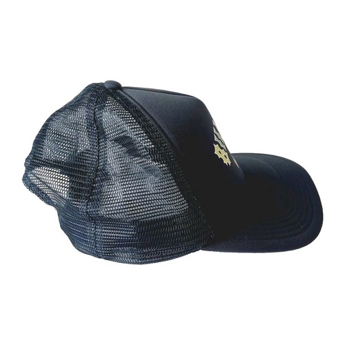 BILLABONG Black Mesh Snap Back Trucker Hat Cap Adjustable OSFA - Picture 5 of 8