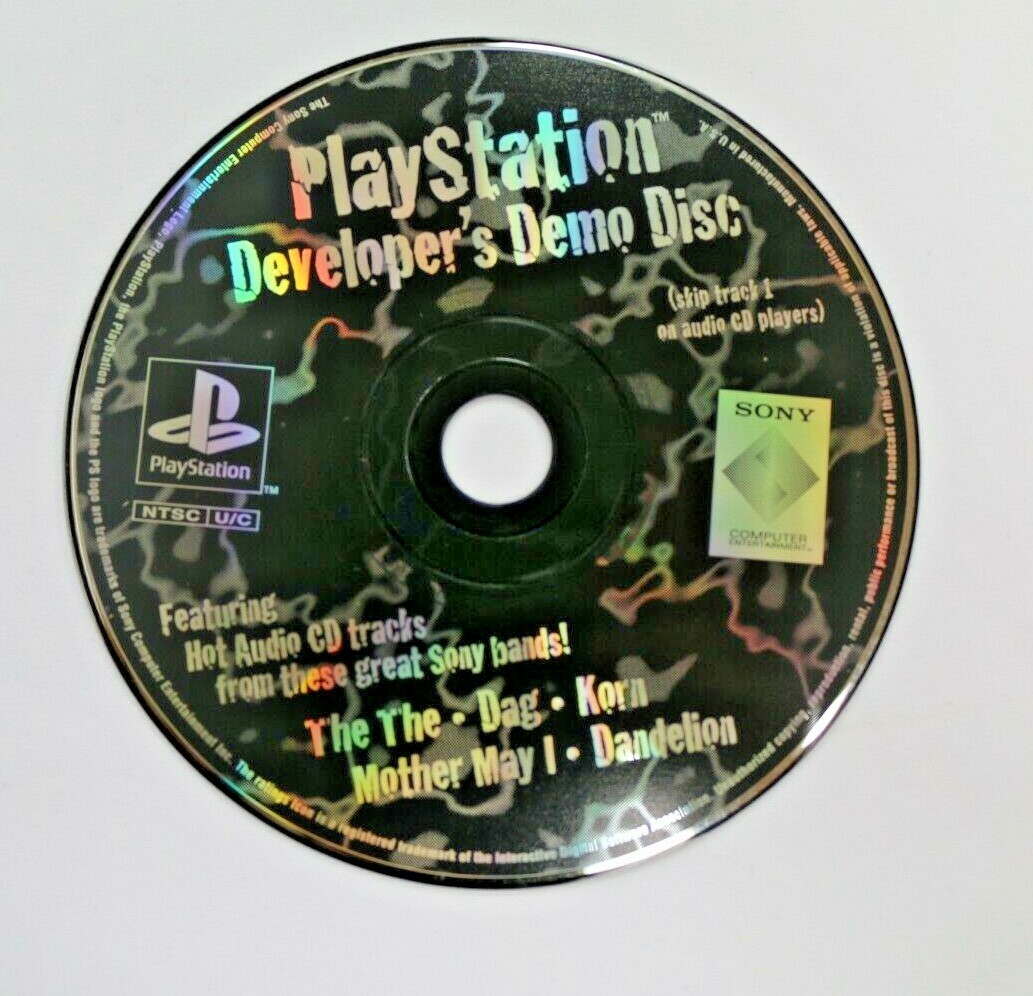 Sony Playstation Developer's Demo Disc PS1 PSX 1995 Disc Only Korn Mother May I eBay