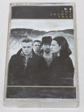 VTG 1987 The Joshua Tree U2 Island Records 80s Bono Edge Pop Rock Cassette Tape