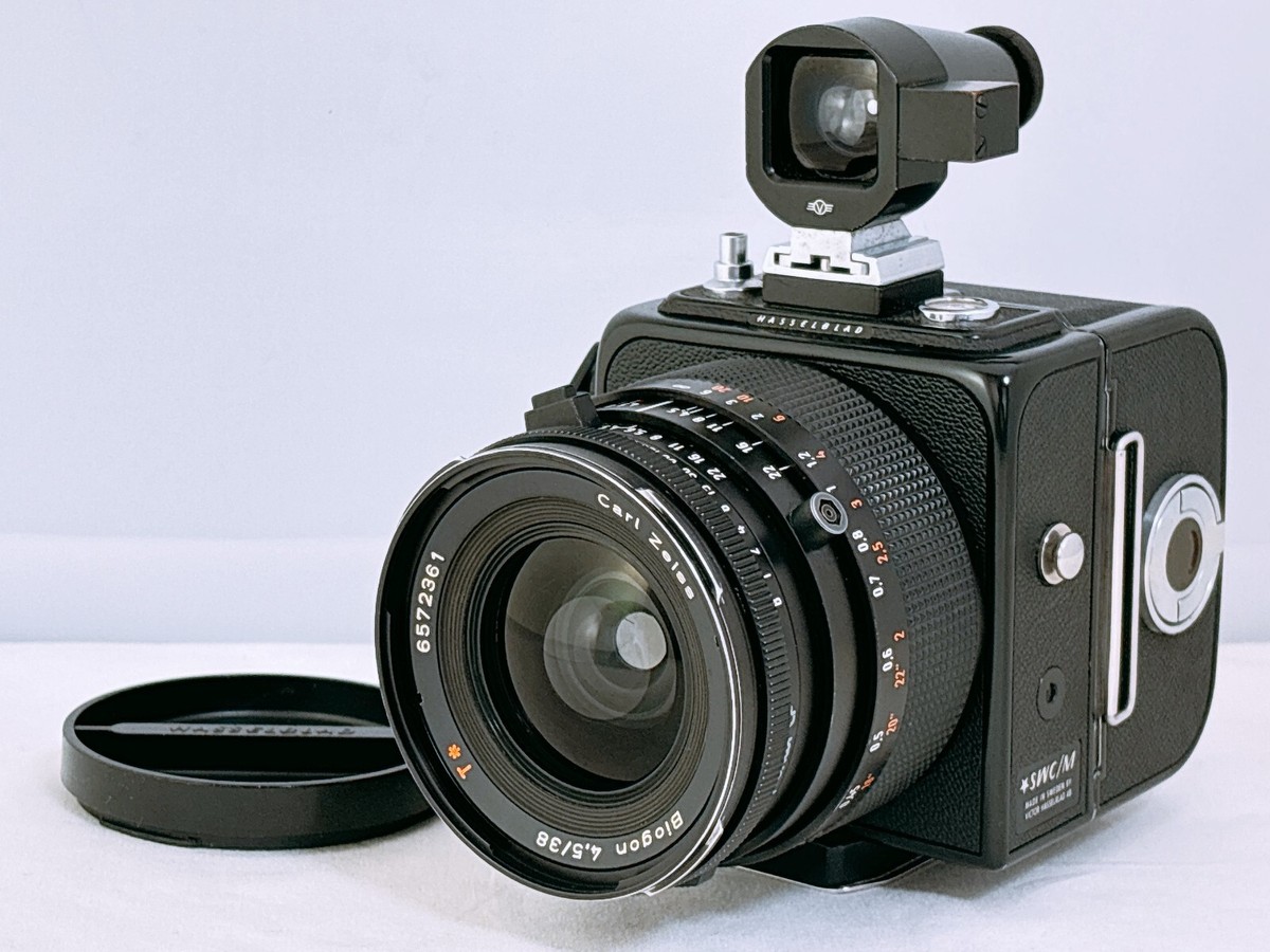 🟢Exc+++++🟢 Hasselblad SWC/M Black Camera Biogon 38mm Lens